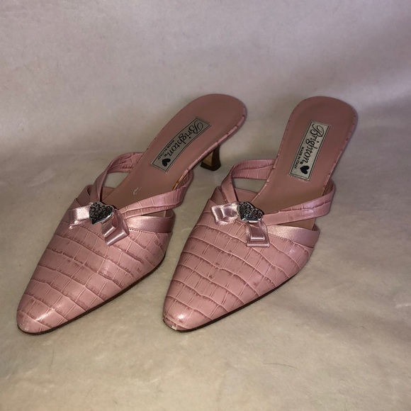 Light pink Brighton kitten heels - Picture 2 of 4